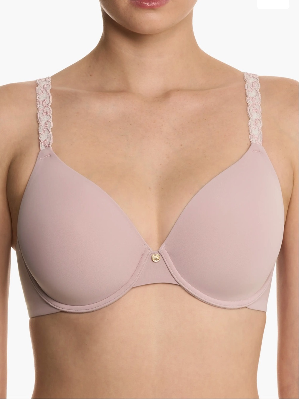 🌻NEW w/tag Natori Rose Dream 731080 Custom Coverage Underwire T-Shirt Bra 34DDD